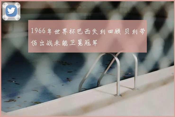 1966年世界杯巴西失利回顾 贝利带伤出战未能卫冕冠军